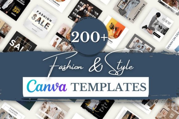 Elevate Your Aesthetic: Mastering Fashion Design with 200+ Canva Fashion Style Templates