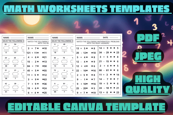 Mastering Math Operations with Our Templates