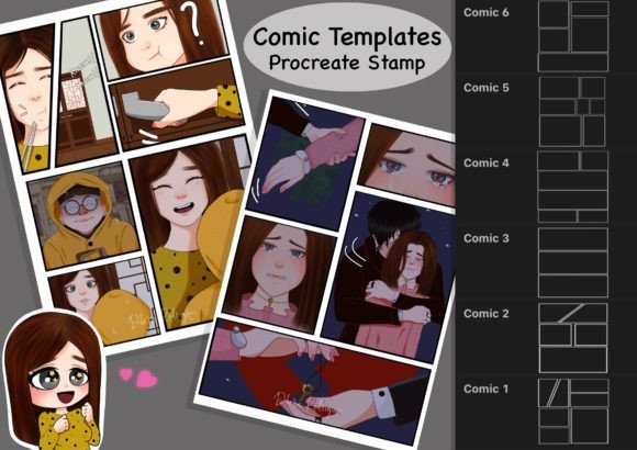 Procreate Stamp Comic Templates: Your Creative Toolkit