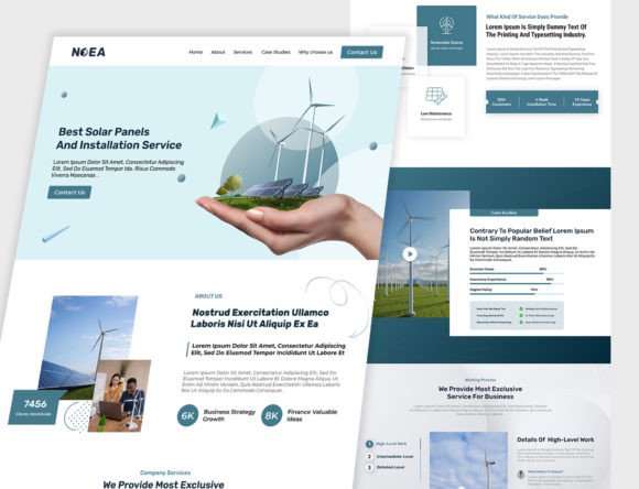 Solar Panel Website Templates: Streamline Your Web Design