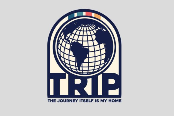 Trip T-shirt Design Templates: Aesthetic Quotes for Streetwear & Custom Merch